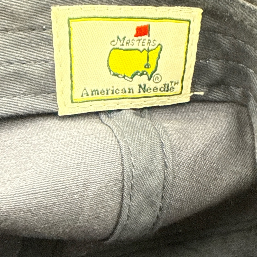 Golf Masters Navy Golf Logo Adjustable Hat with Yellow & Green Embroidery - Picture 4 of 7